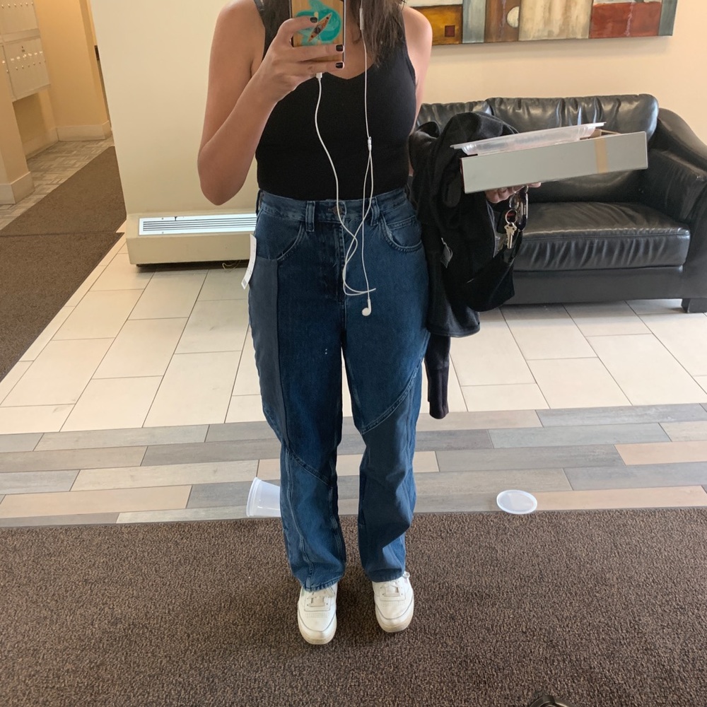 BDG Patchwork Denim Jeans